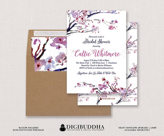 invitations 80 paper wedding lb for SHIPPING FREE Flowers DiY Invite or Callie PRIORITY Wedding Printable