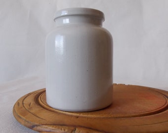 Vintage Mustard Crock / Pot Stoneware
