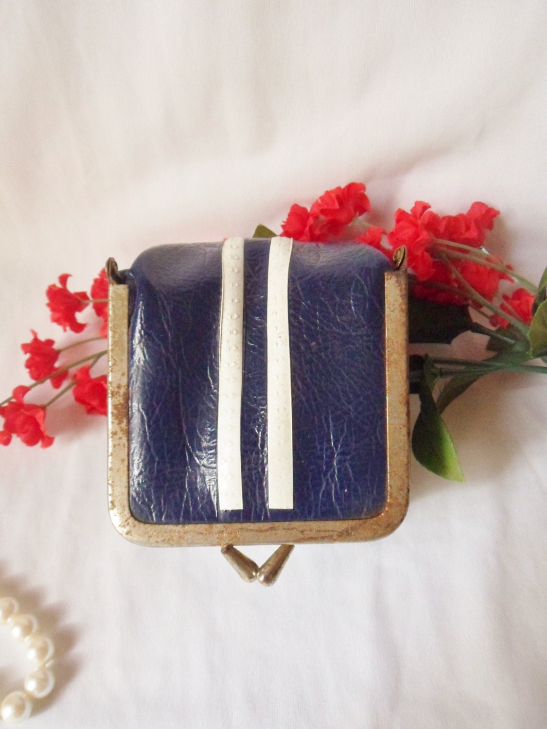 Travel Sewing Kit Patent Leather Sewing Case by MountainThyme1