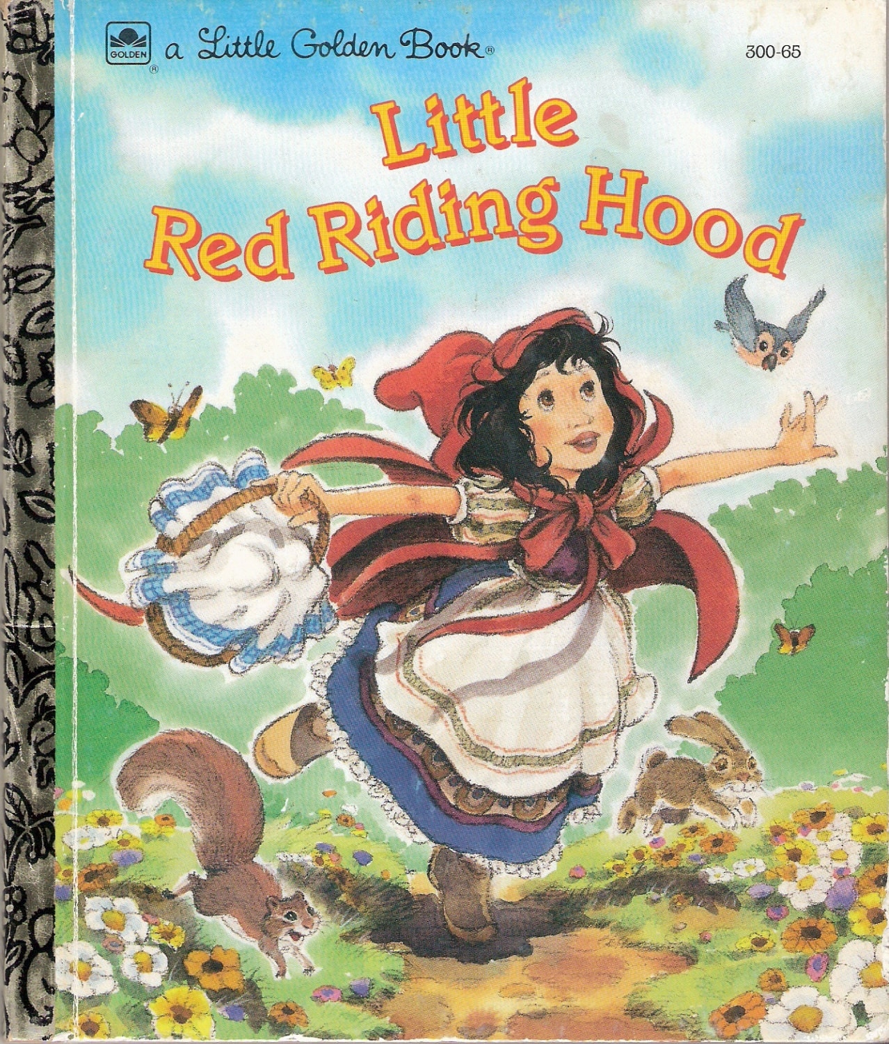 Little Red Riding Hood Vintage Little Golden Book by Mabel