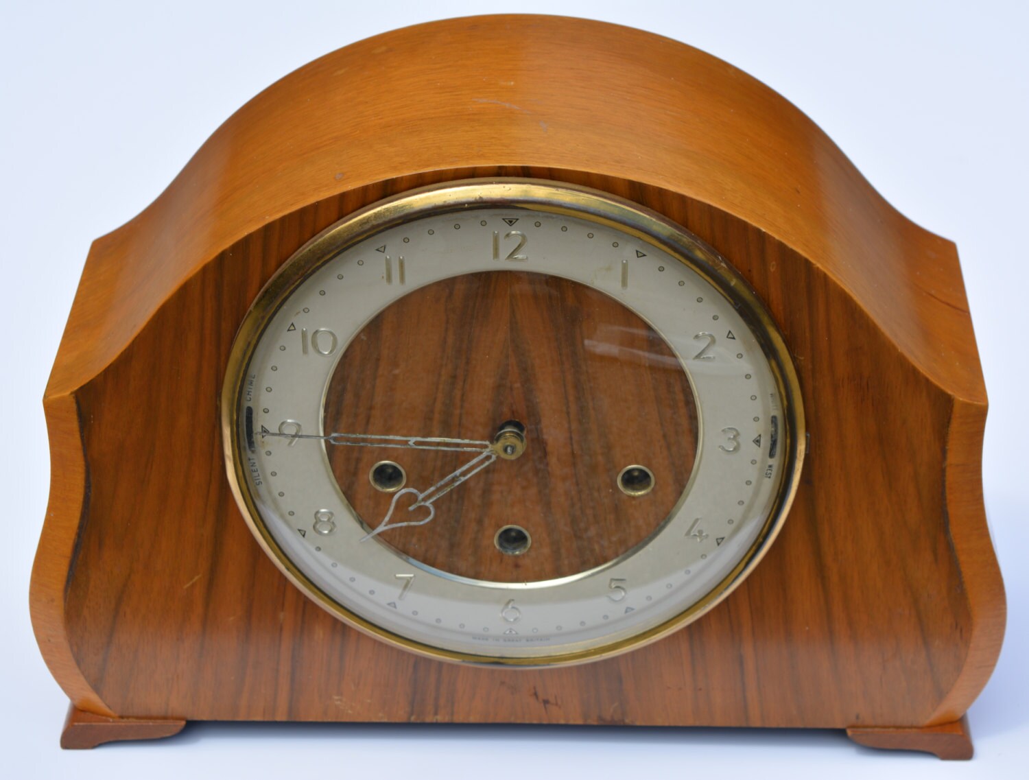 1950s Smiths Enfield 8 Day Clock Westminster by BiminiCricket