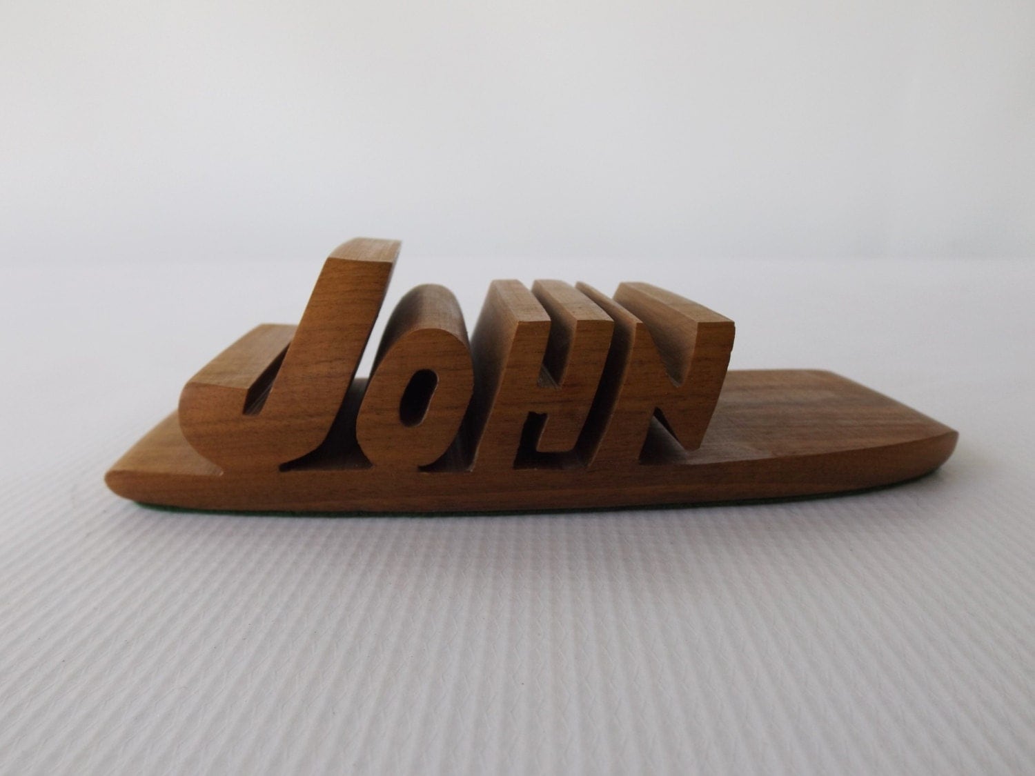 Wood Name Sign Name Plate Desk Office Accessory Decor 