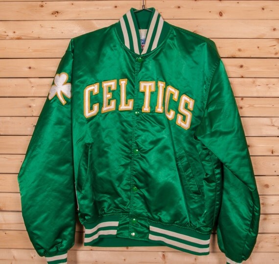 Boston CELTICS Basketball Starter Jacket Size by metropolistshirts