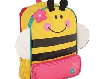 Personalized Stephen Joseph Bee Backpack