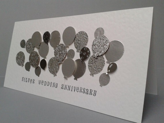 Silver wedding anniversary card ideas Top wedding blog world