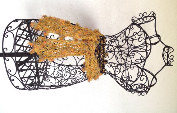 scarf-crochet-handmade-belt-yellow-madeinitaly