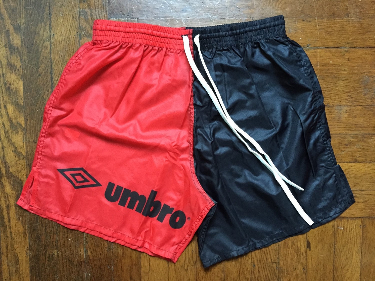 umbro green shorts