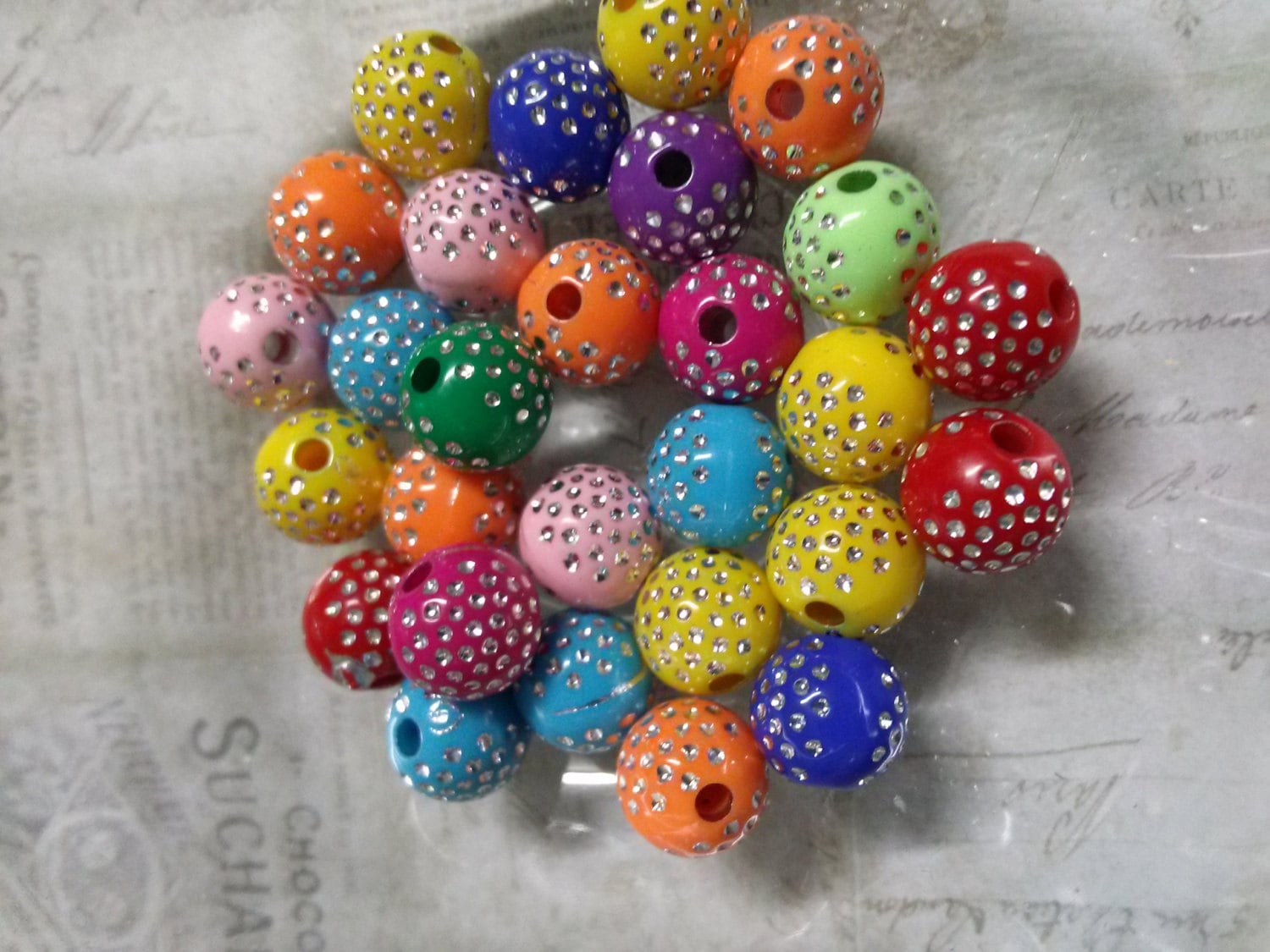 Bulk Beads Wholesale Beads Bling Beads Acrylic Large Lot
