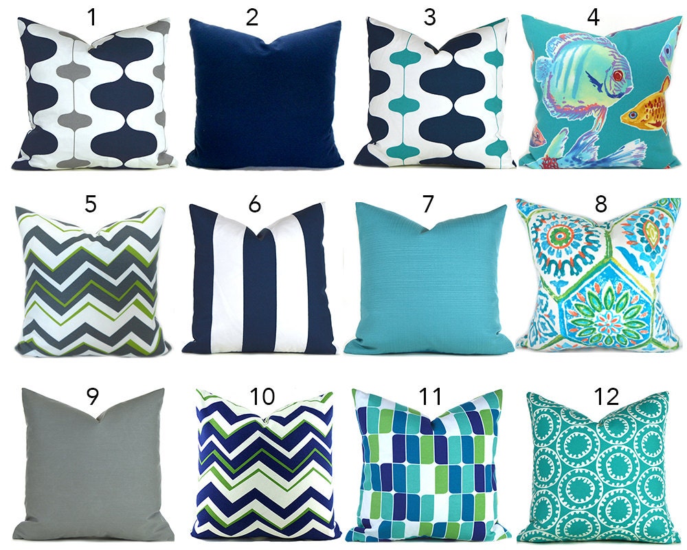 Outdoor Pillows Outdoor Pillow Covers Decorative by MyPillowStudio