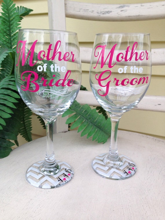 custom wedding wine glasses