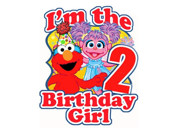 Download Elmo Sesame Street Happy 2nd Birthday Girl Second T by ...