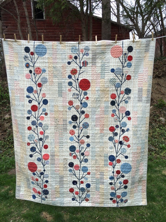 Polka Dot Garden Quilt Kit By Minick And Simpson