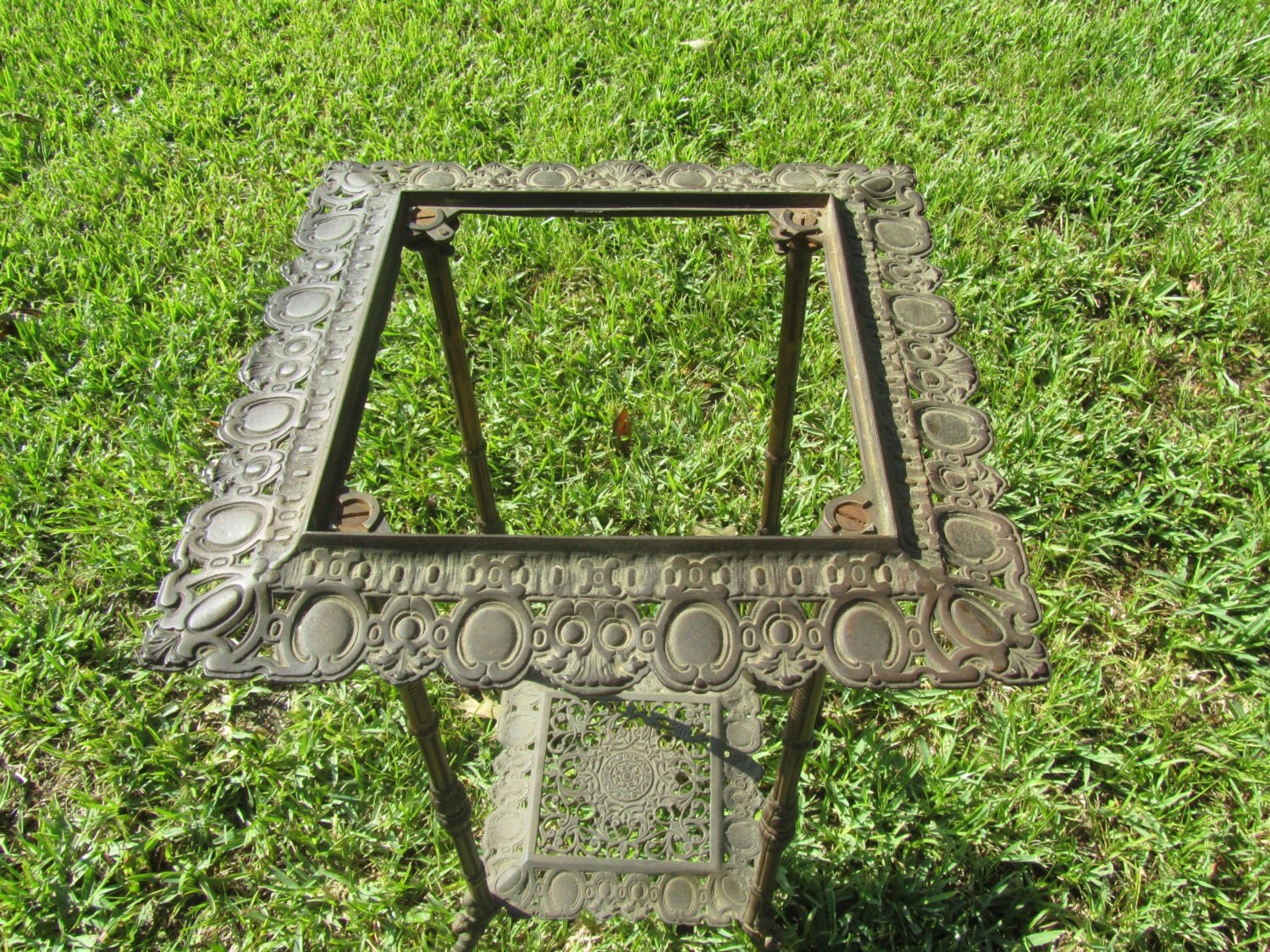 Antique fern stand Victorianbrass plant standflower