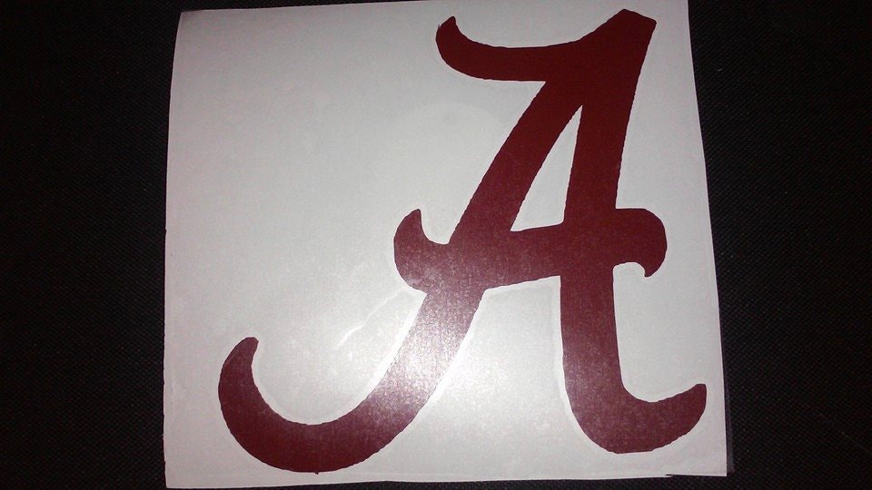 Alabama Football vinyl decal by ReLoved Treasure sports