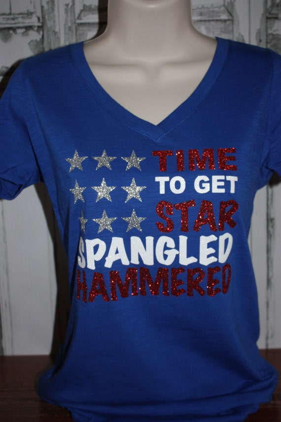 spangled tshirt