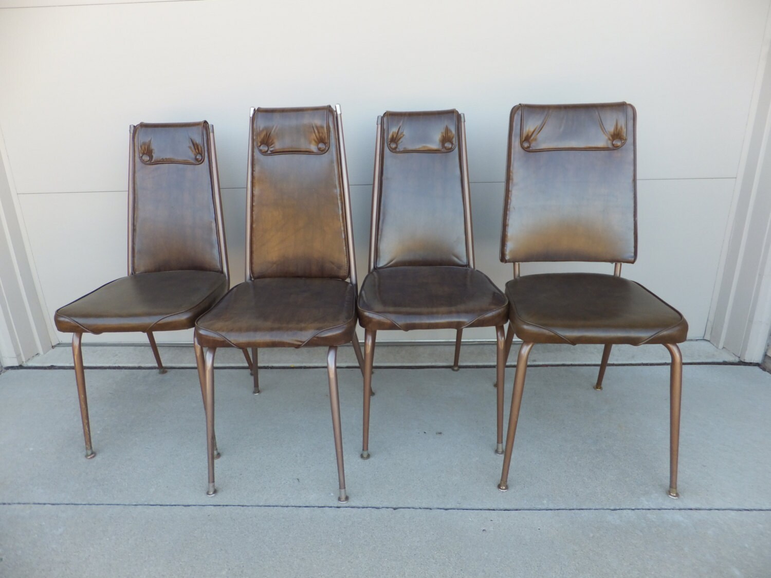 EIGHT Chairs,Kitsch Kitchen, Mid Century Modern,Retro,Occasional Chair,Vintage,Side