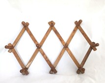 Popular items for wooden wall hooks on Etsy