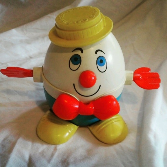 Pre-Loved 1960's/70's Fisher Price Humpty Dumpty