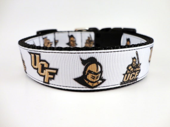 UCF Knights Dog Collar Adjustable by All4DogWear on Etsy