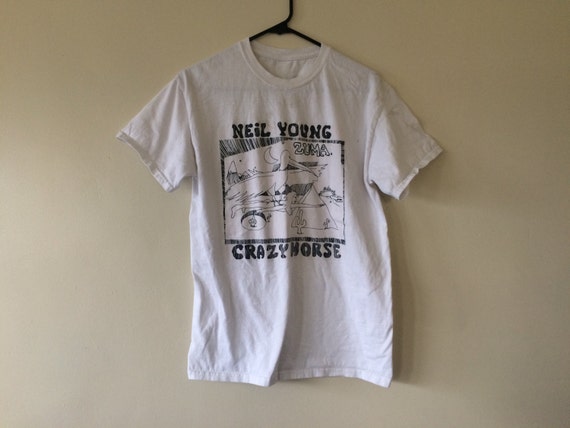 neil young crazy horse tee shirt