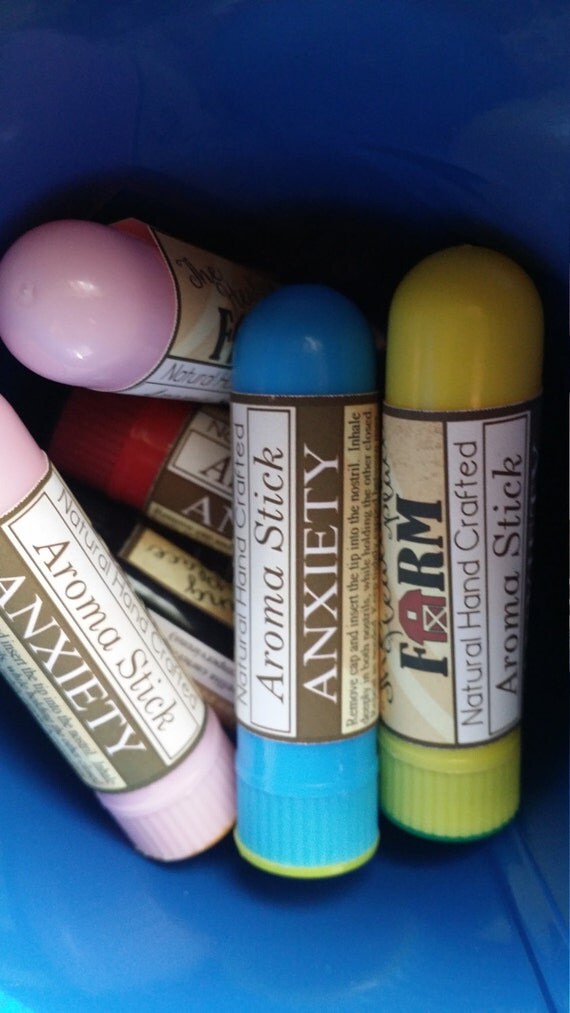 Anxiety Aromatherapy Inhaler. Natural NonGMO Organic