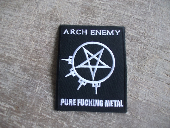 Arch Enemy Patch Logo Pure Fucking Metal Band By Lovepatchshop