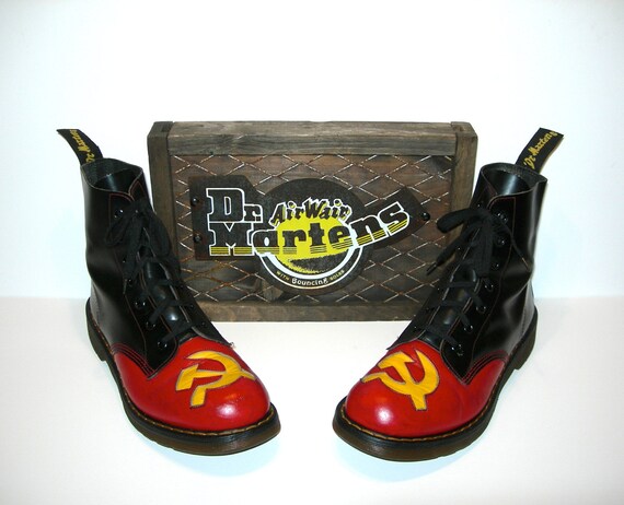 hammer and sickle doc martens