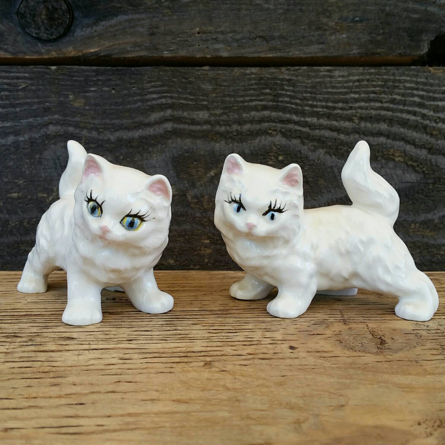 small porcelain cat