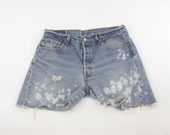 levis 501 button fly shorts