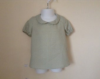 peter pan collar white blouse