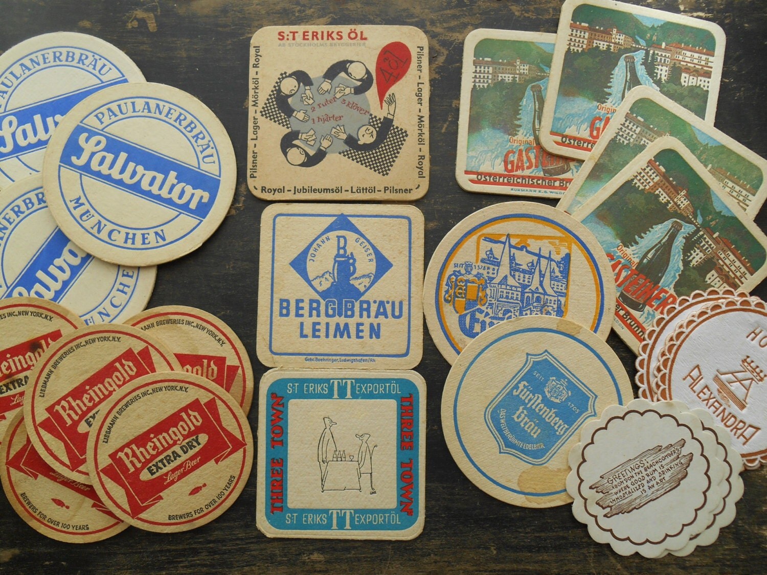 Vintage Beer Coasters 114