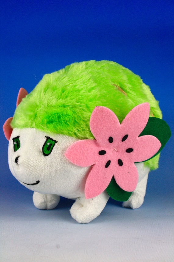 Shaymin Larger Plush Doll Pokemon / Pocket by PureTutuSecretGarden