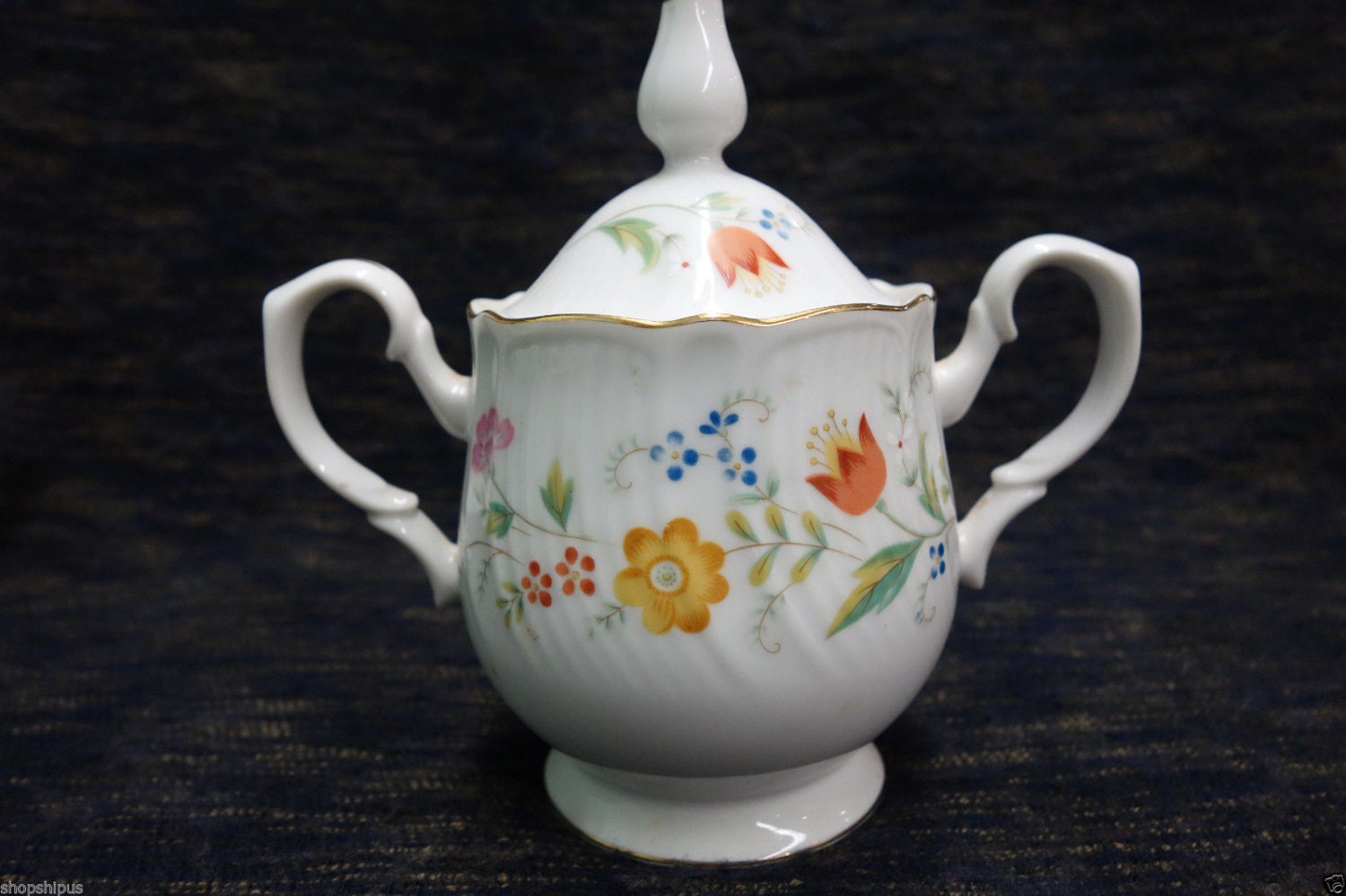 Vintage Mikasa China Porcelain Fanciful Pattern by ANTIQHOUSE