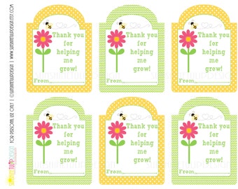 Amazing image throughout thanks for helping me bloom printable Accomplished image throughout thanks for helping me bloom printable