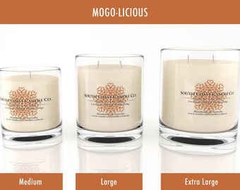 Caramel Vanilla Scented Soy Wax Candle Jar