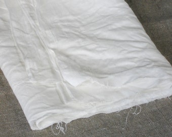 Off white linen fabric prewashed pure linen for home textile, table linens, sewing, photo props