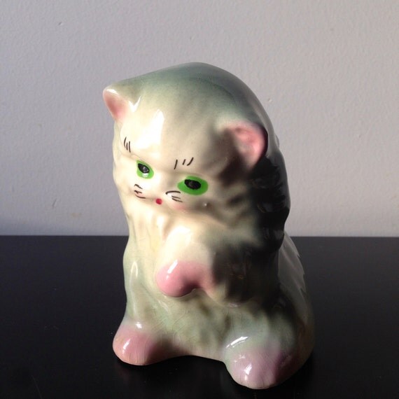 ceramic cat garden ornaments