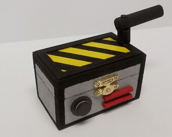 Ghostbusters inspired Trap trinket / jewelry / ring / dice, etc. box