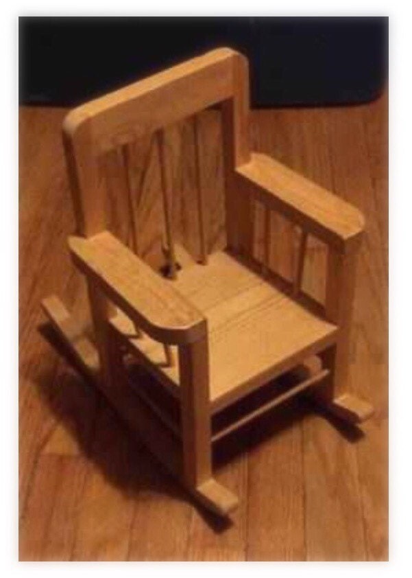 mini doll rocking chair