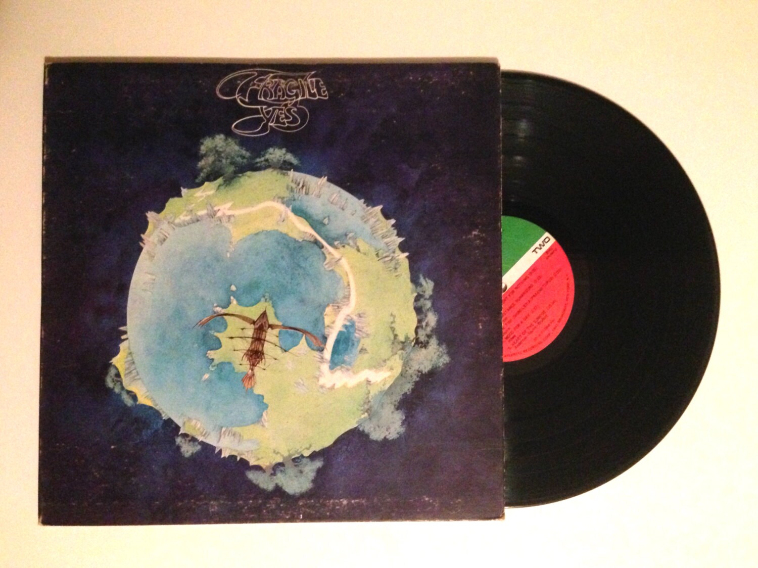 LP Album Yes Fragile Vinyl Record Long Distance Runaround 1972