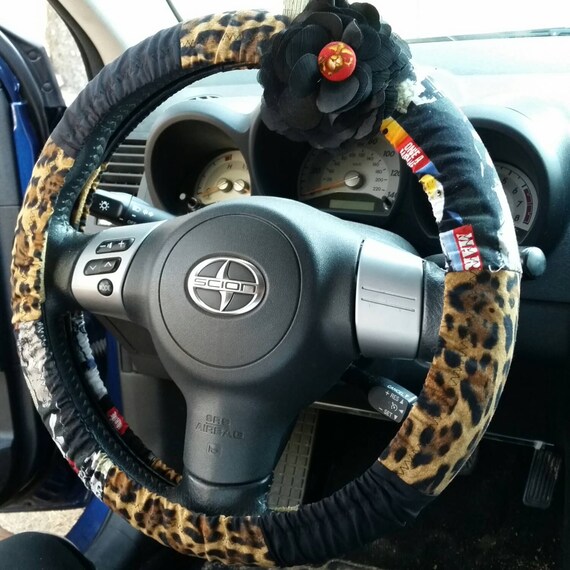 Marine Car Steering Wheel Cover Unique by SincerelyKarlita on Etsy