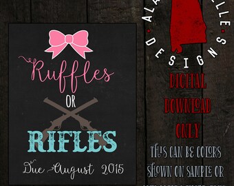 Rifles or ruffles | Etsy