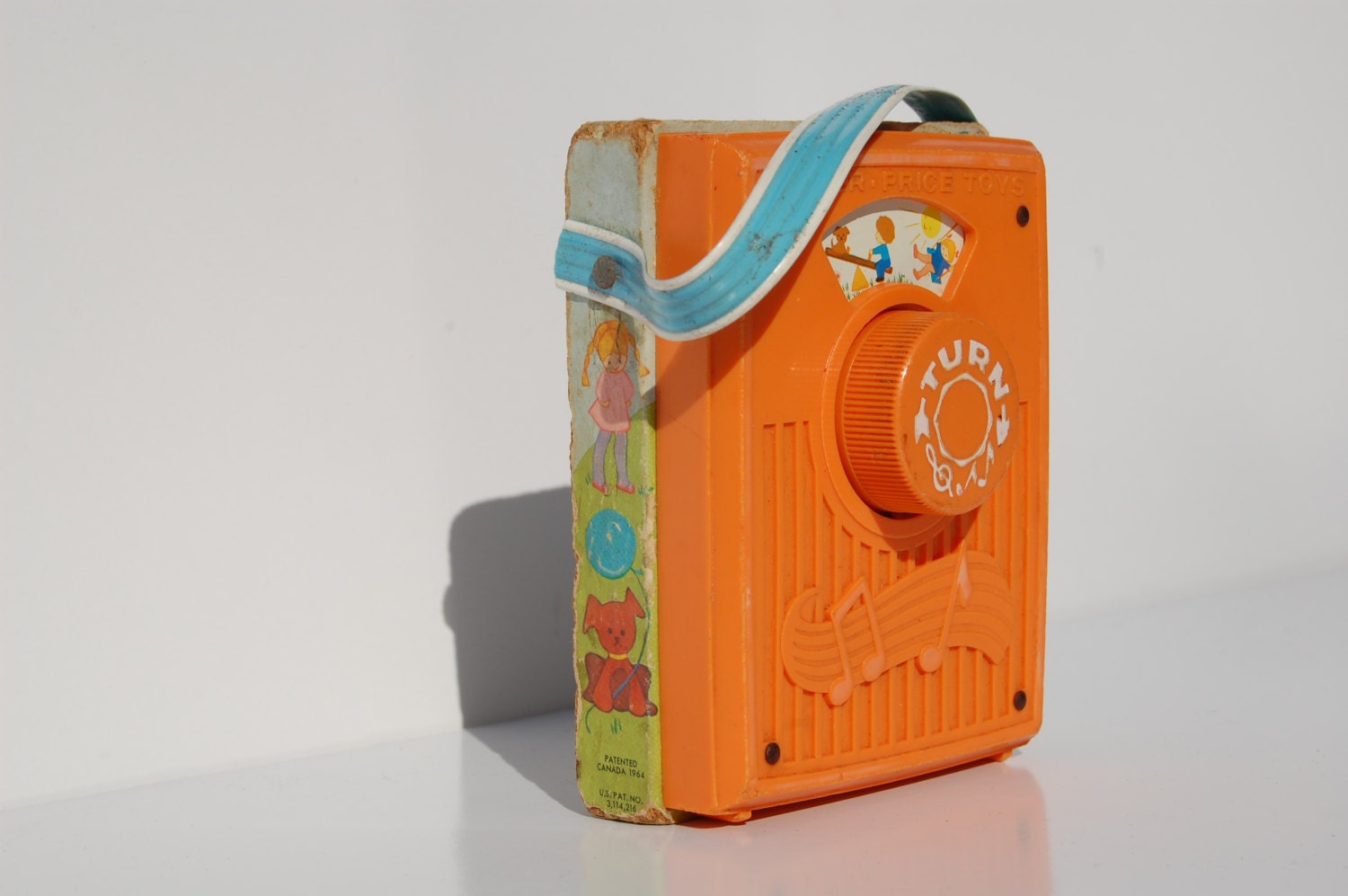 1974 Fisher Price Music Box Pocket Radio that plays My