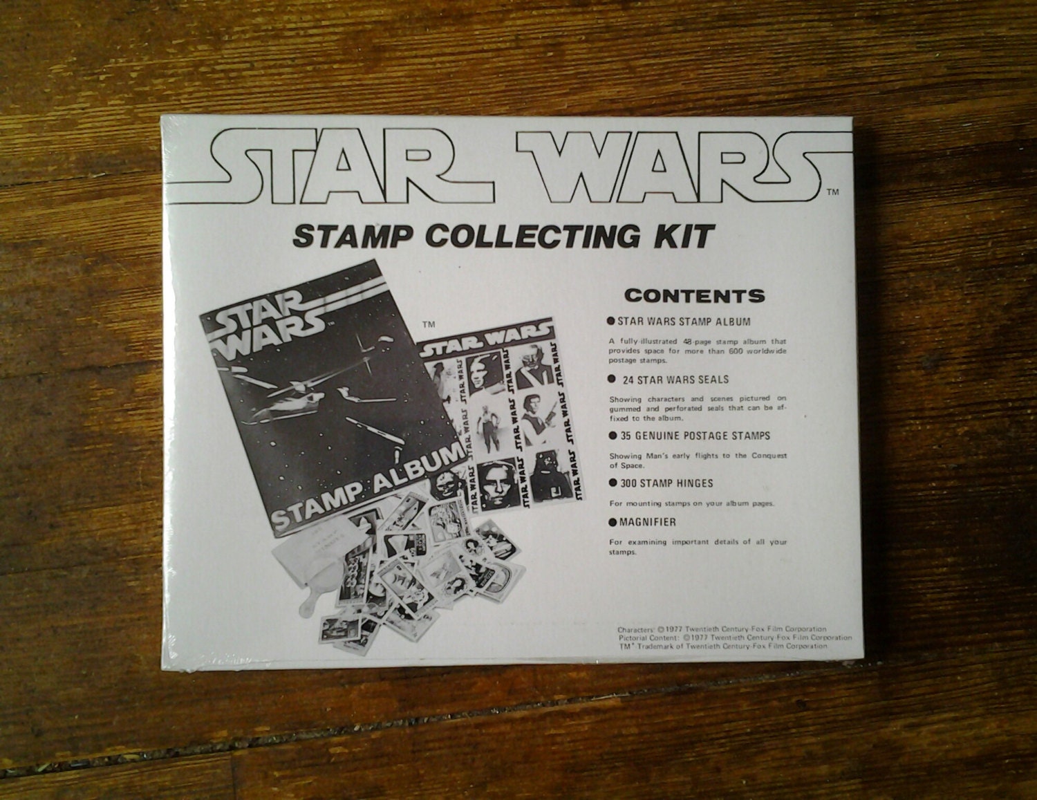 star wars stamp collecting kit