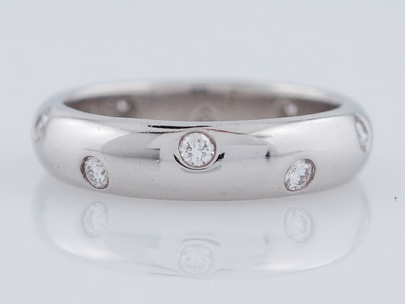 Tiffany & Co Etoile Wedding Band .22cttw Round by FiligreeJewelers