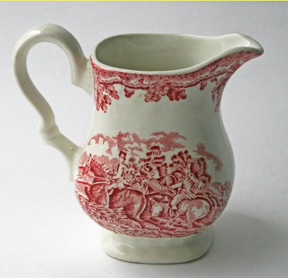 Myott Country Life Milk Jug. English tableware cream jug