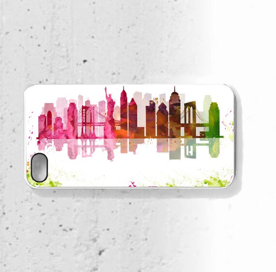 New york City, NYC Skyline iPhone 5 Case, iPhone 5s Case, iPhone 5 ...