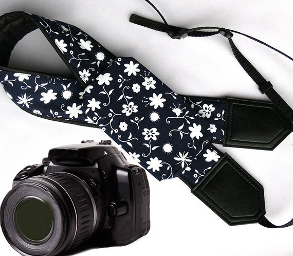 strap camera neck pocket for pocket. strap DSLR / Camera camera strap. Camera with SLR Flowers