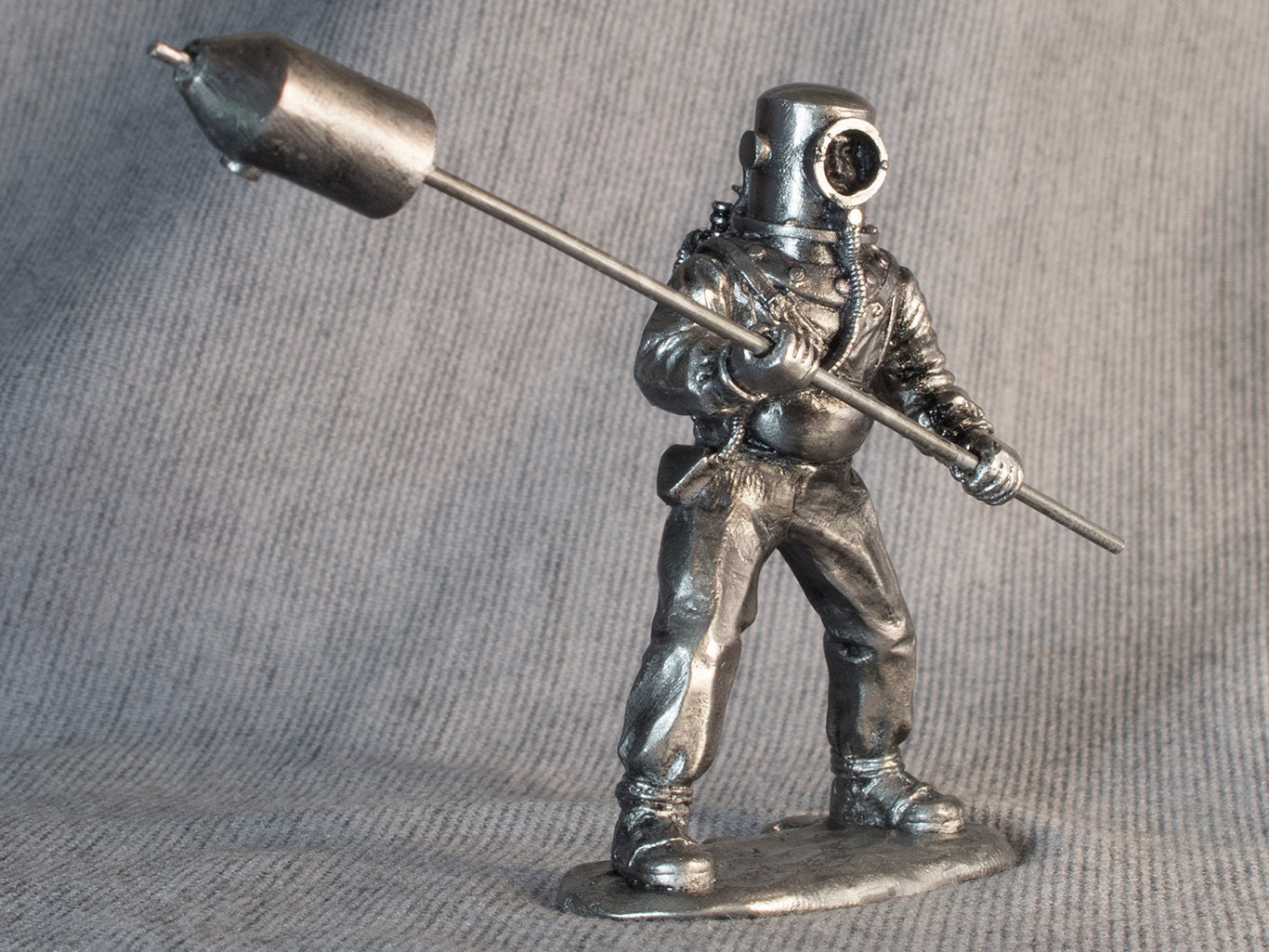 Toy SOLDIER. 54mm. Japanese navy diver FUKURYU. by RoninMiniatures