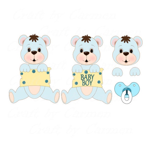 baby shower teddy bear clip art - photo #8